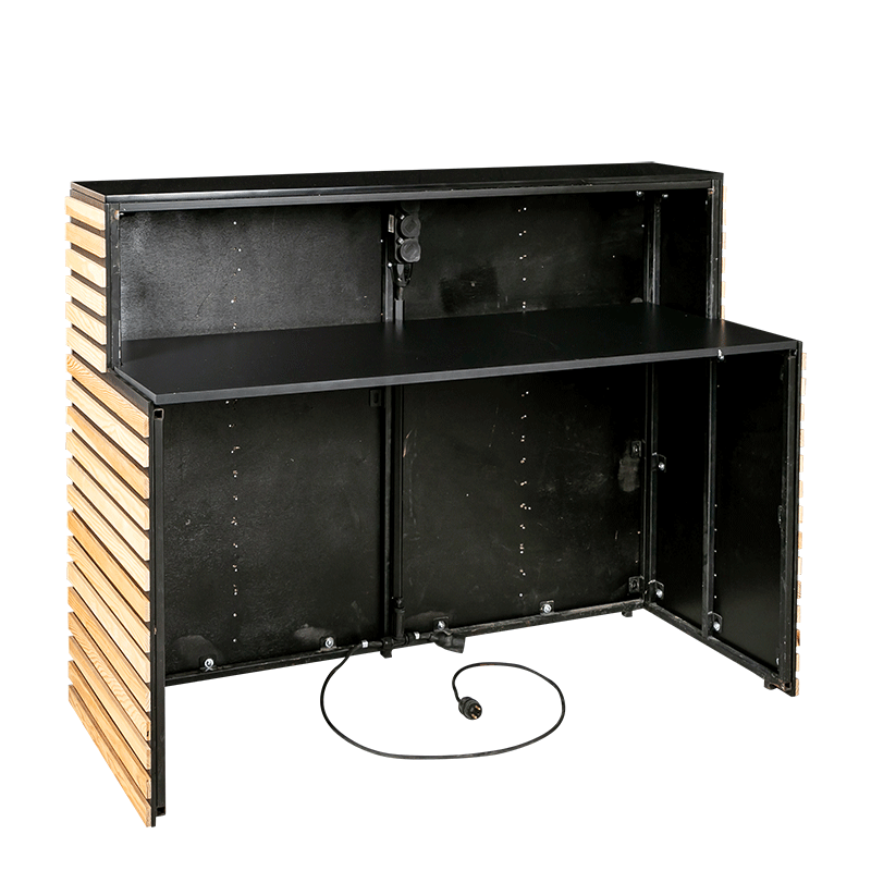 Bar klappbar Teak 55 x 150 cm H 115 cm