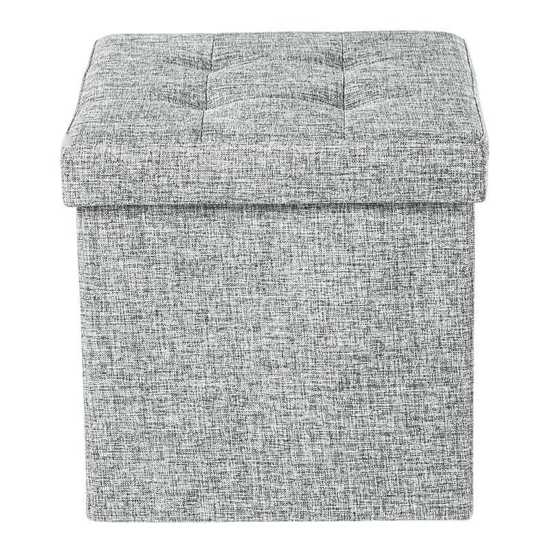 Hocker Grau meliert