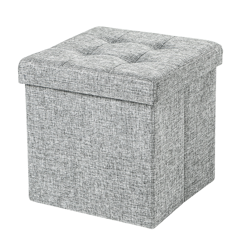 Hocker Grau meliert