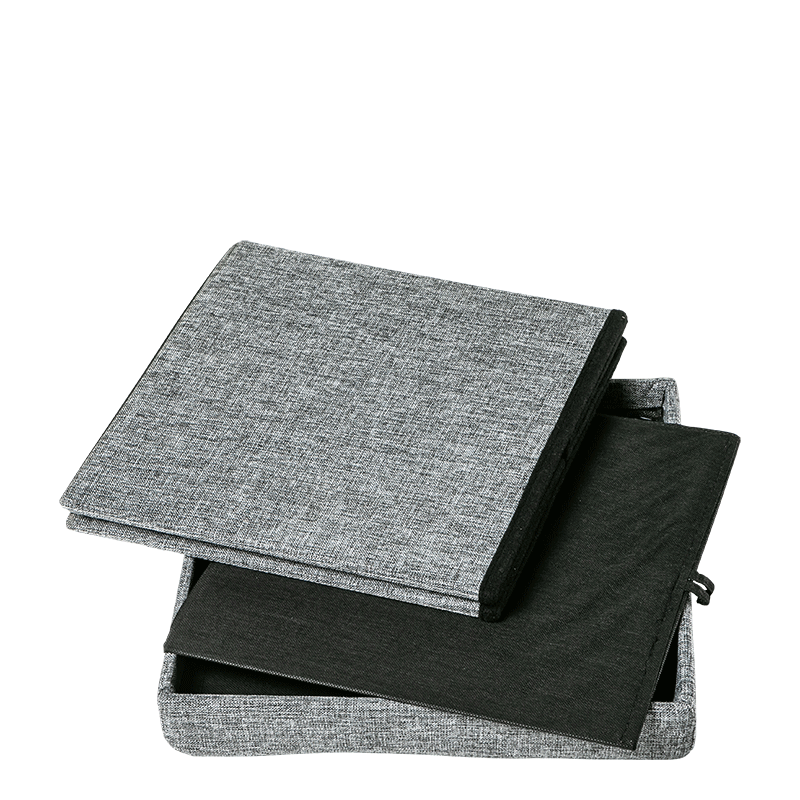 Hocker Grau meliert