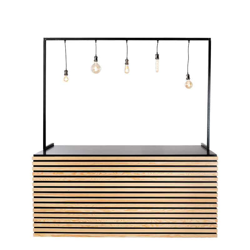 Arche ampoules Retro pour buffet pliant