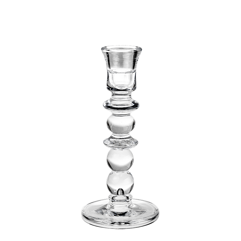 Set aus 3 Kerzenhaltern Colonel aus Glas