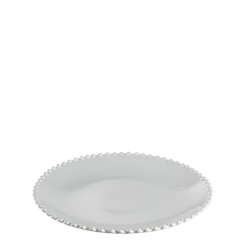 Assiette plate perle nacrée Ø 28 cm