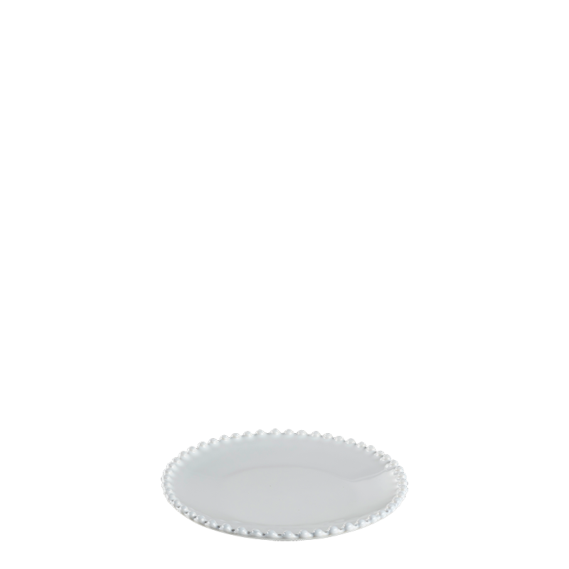 Assiette à pain perle nacrée Ø 17 cm