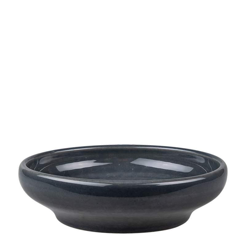 Coupe Corfou nuit noire Ø 12,7 cm H 3,5 cm 18 cl