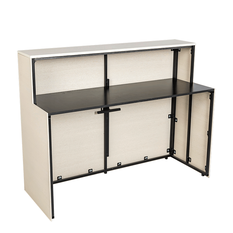 Bar klappbar Cigar Club beige 55 x 150 cm H 115 cm