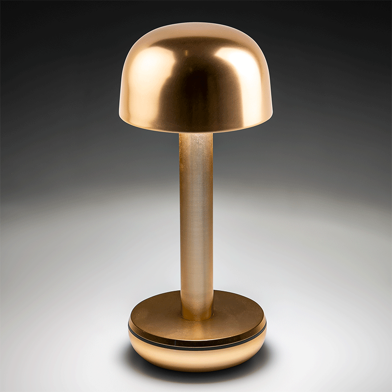 Lampe Dôme mit Akku Ø 8,8 cm H 21,2 cm