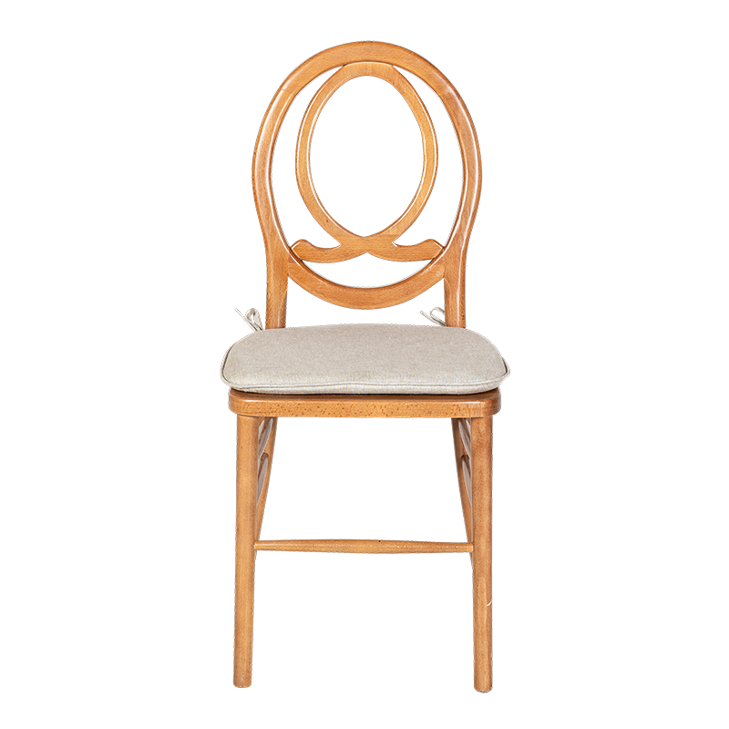 Chaise Sphinx avec coussin crème