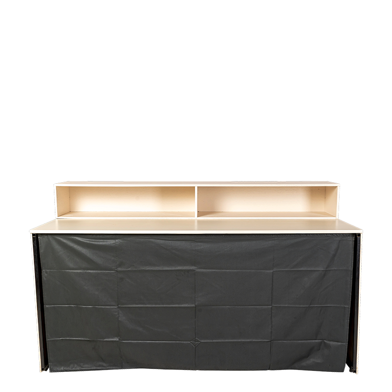 Bar / Buffet klappbar Cigar Club beige 100 x 200 cm H 110 cm