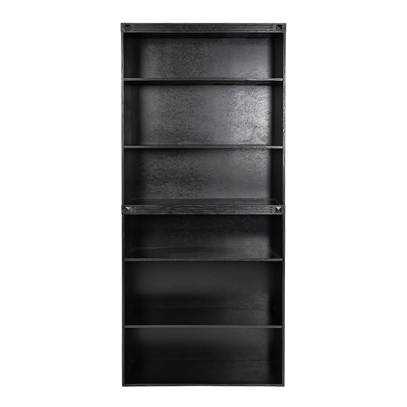 Etagère Cigare Club noir 40 x 80 cm H 120 cm