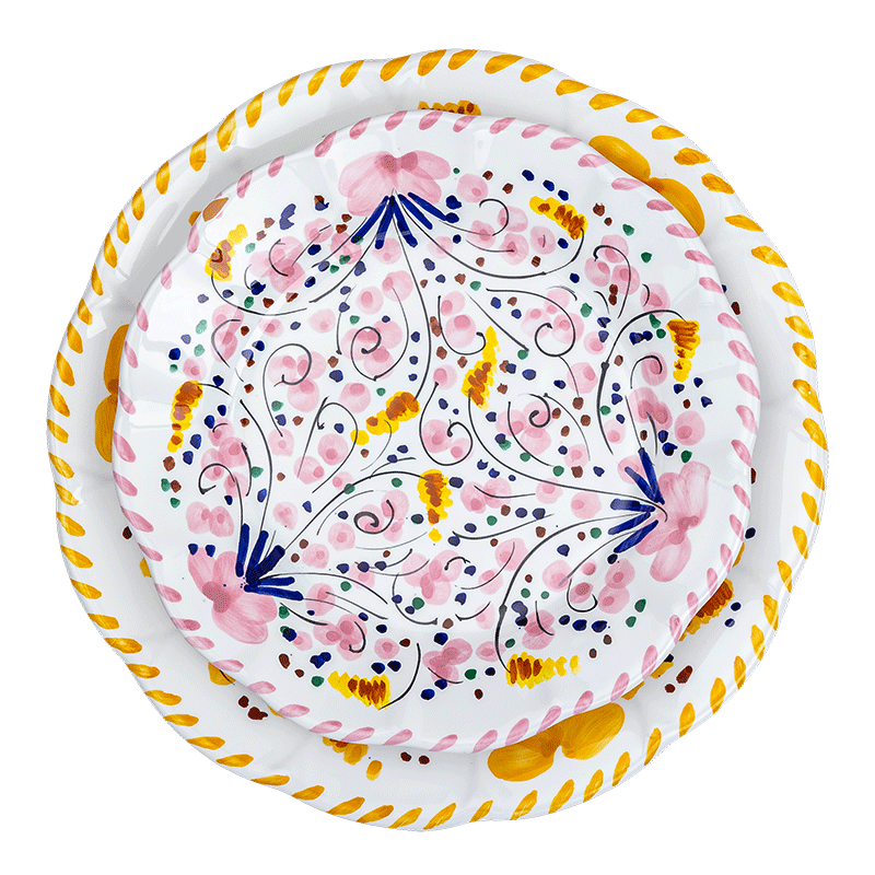 Menüteller POPOLO für Vaisselle Vintage Ø 25cm