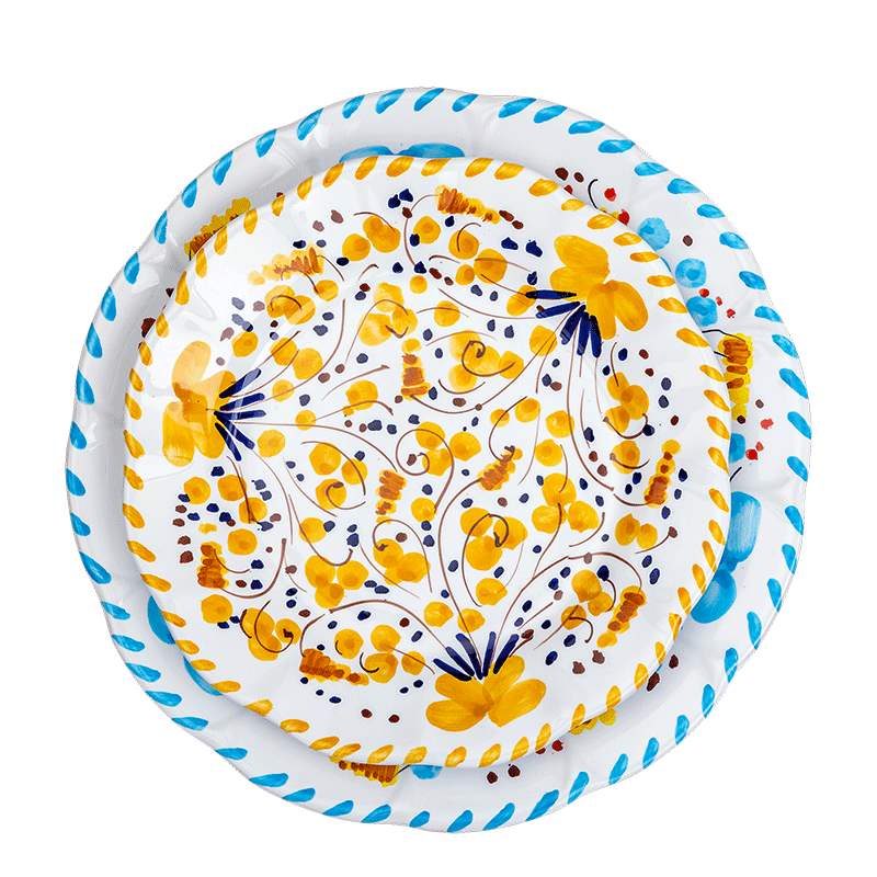 Menüteller POPOLO für Vaisselle Vintage Ø 25cm