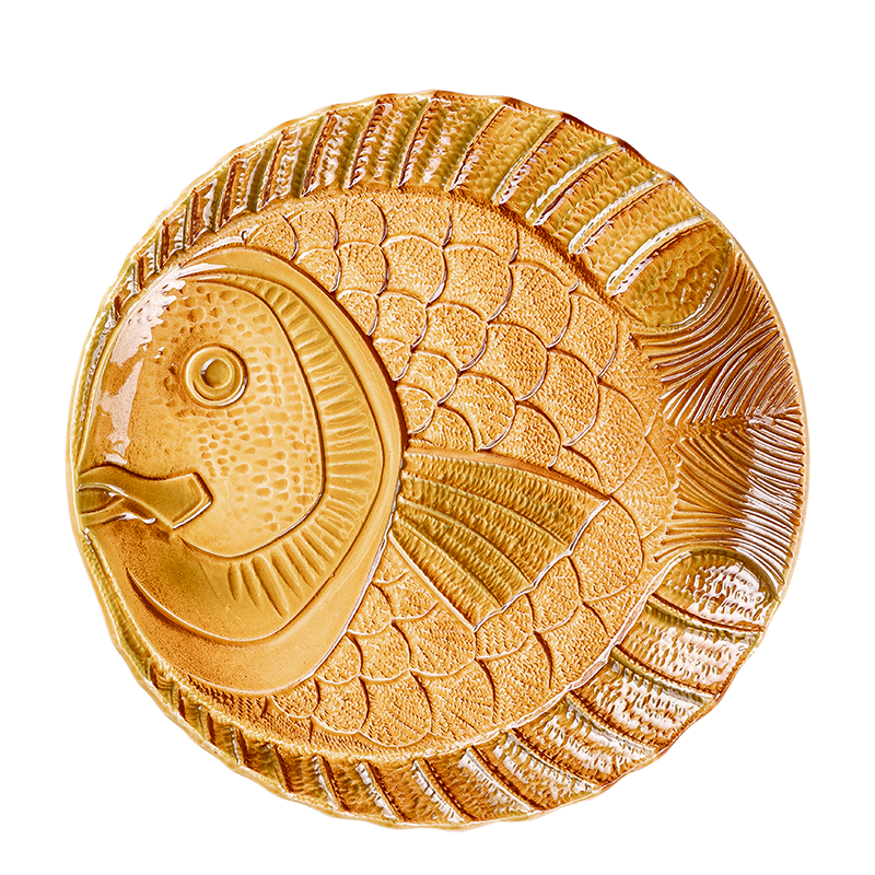 Teller Fisch Vintage Ø 25 cm