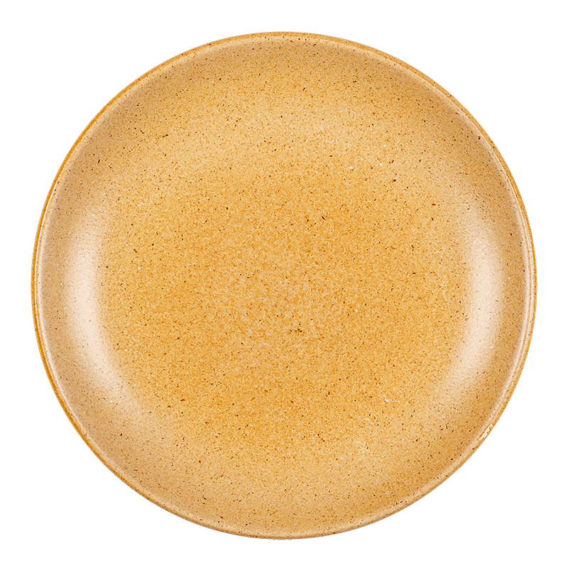 Menüteller Vintage Steingut Ø 23/25 cm
