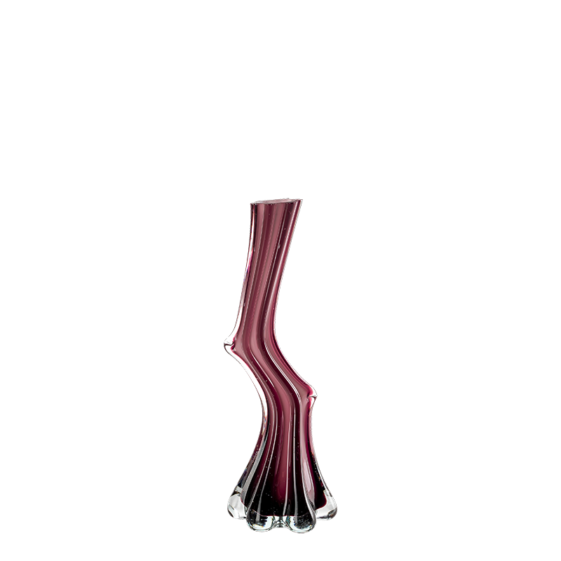 Vase klein Soliflore Vintage rosa-violett