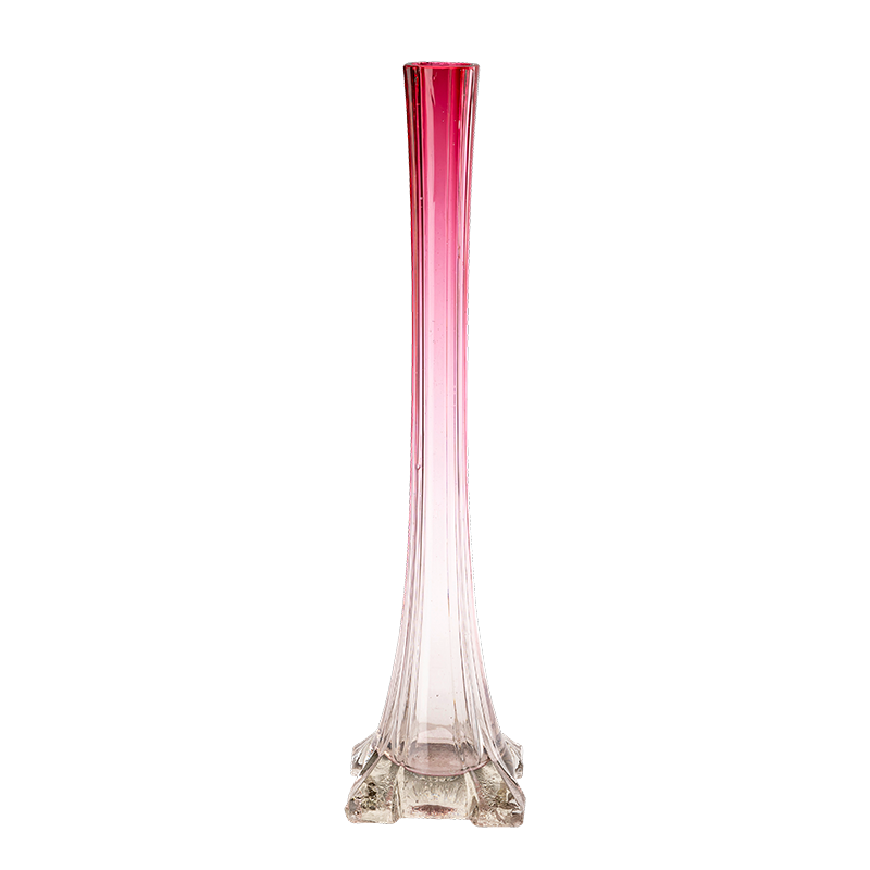 Vase gross Soliflore Vintage rosa-violett