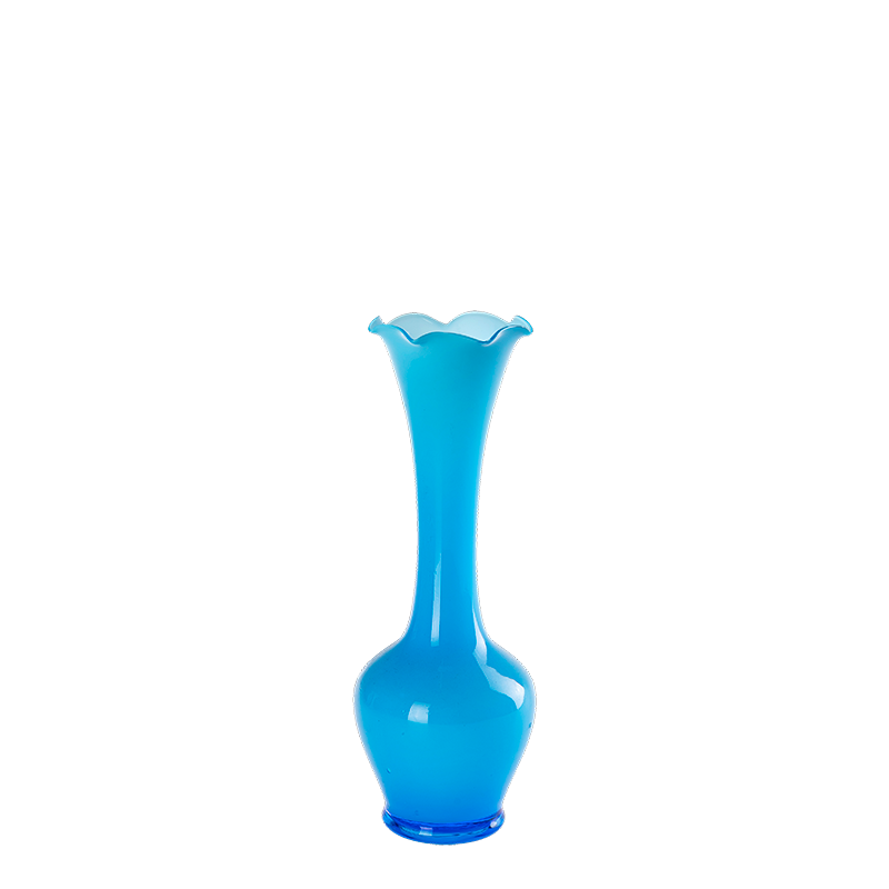Vase klein Soliflore Vintage blau