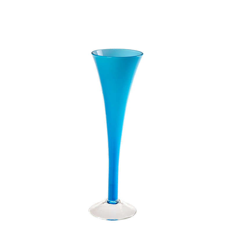 Vase gross Soliflore Vintage blau