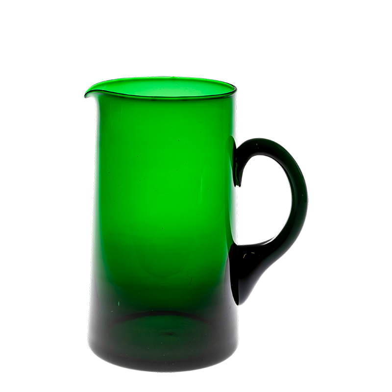 Karaffe Vintage aus Buntglas