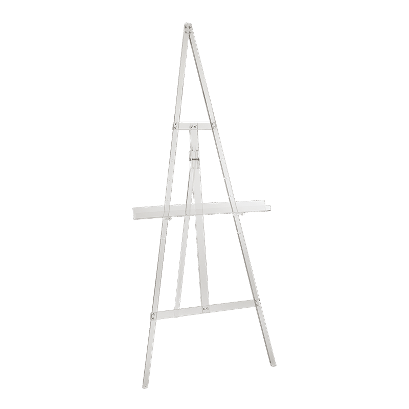 Staffelei Plexi 60 x 58 cm H 150 cm