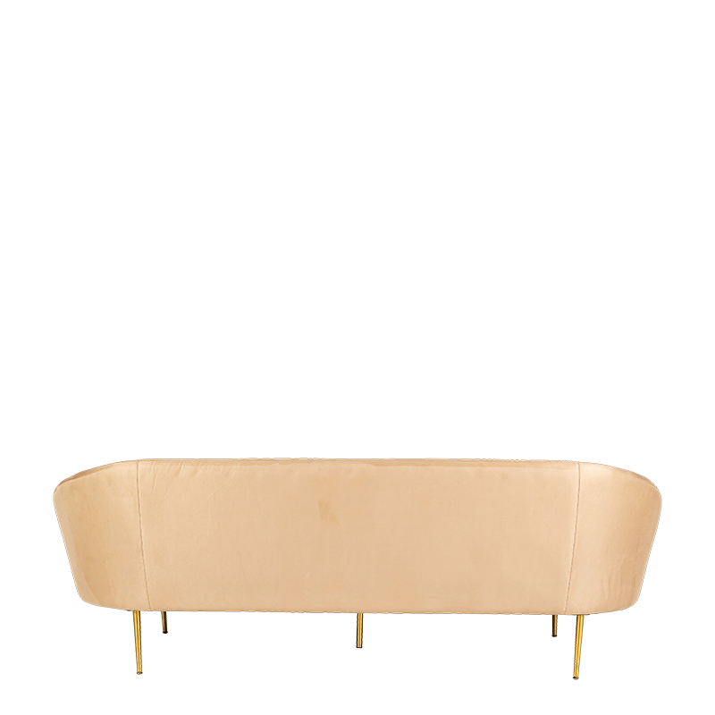 Canapé Sofia Beige 225 x 80 cm H 77 cm