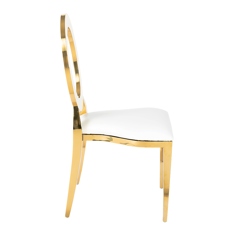 Chaise Divine avec assise blanche
