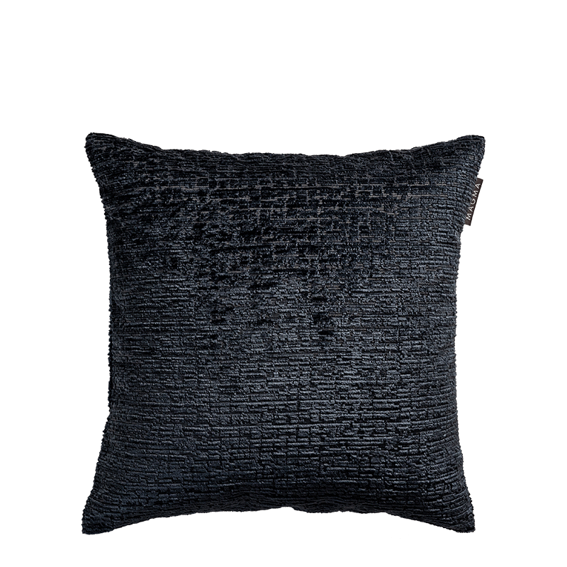 Coussin Cloé bleu foncé 40 x 40 cm