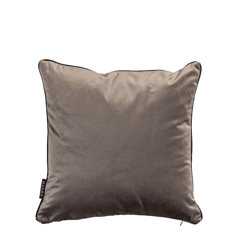 Kissen Malia Tweed grau 40 x 40 cm