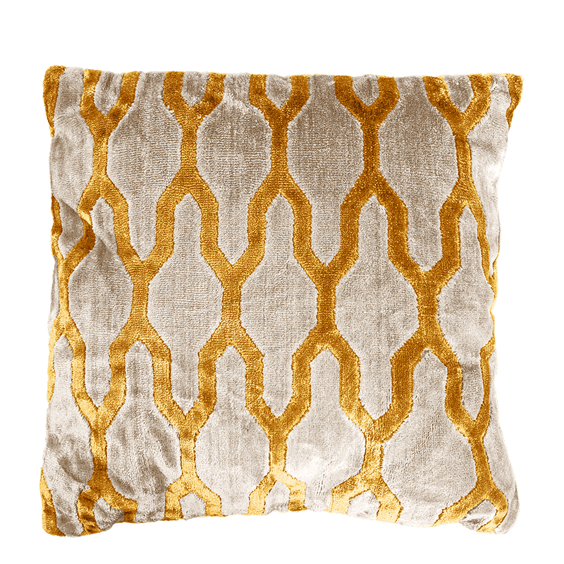 Kissen Chambord gelb 45 x 45 cm