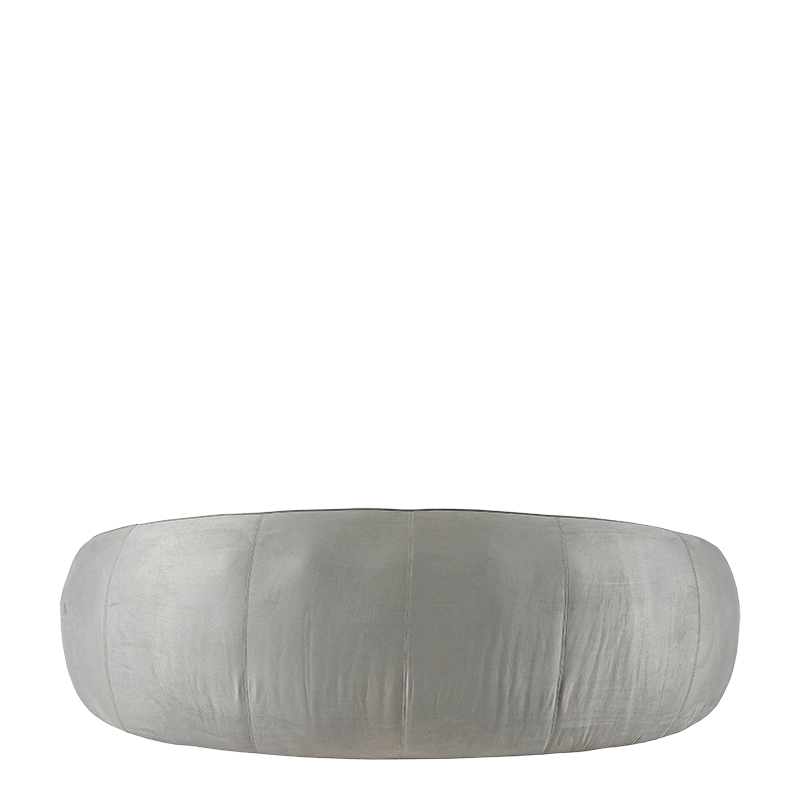 Sofa Lorenza hellgrau 100 x 220 H 73 cm