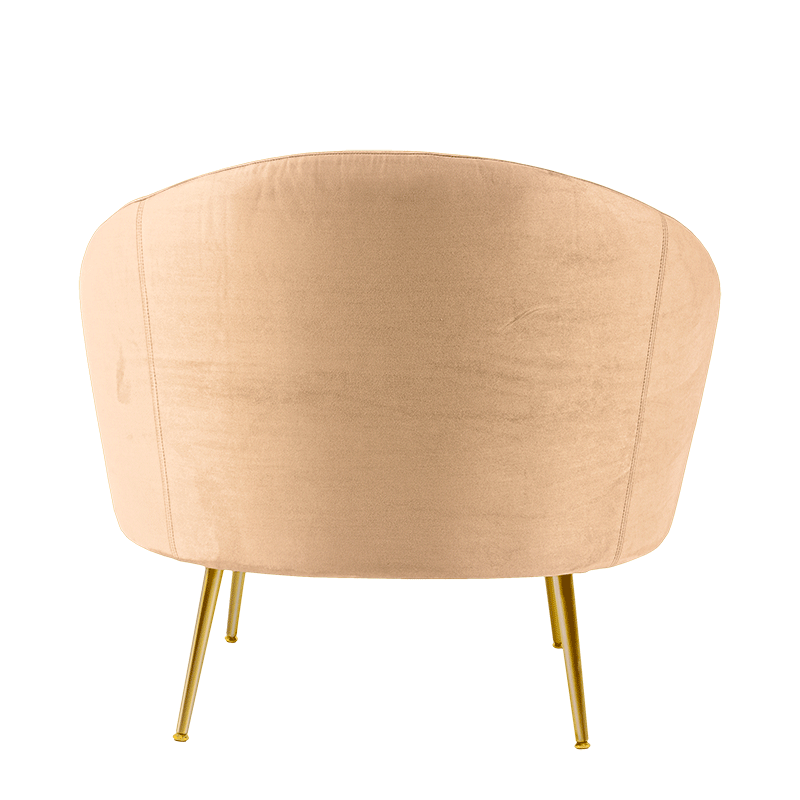 Sessel Davos beige 92 x 82 cm H 78 cm