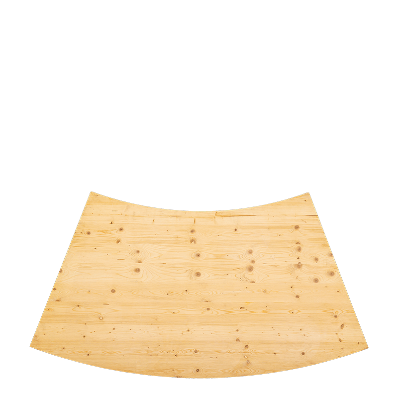 Tisch Volute 100 x 200 cm H 72 cm