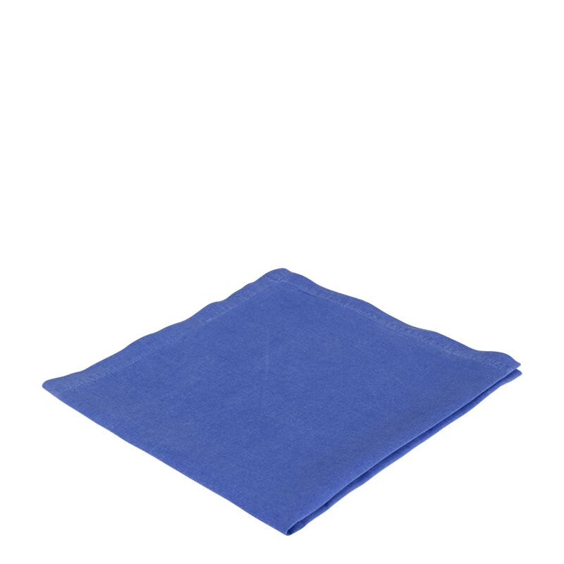 Serviette Leinen Königsblau 60 x 60 cm