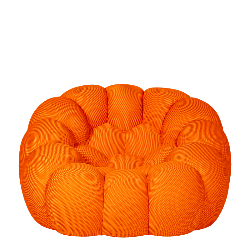 Sessel Cloud orange 115 x 118 cm H 78 cm