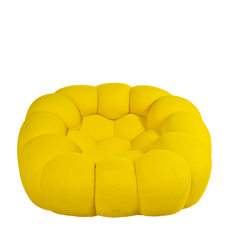 Sessel Cloud gelb 115 x 118 cm H 78 cm