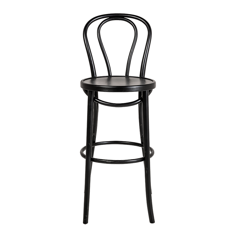 Barstuhl Bistro schwarz Ø 40 cm H 109 cm