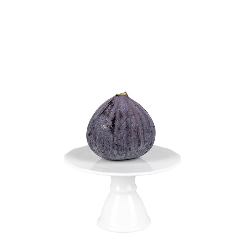 Kleiner Präsentierständer Porzellan Weiss Ø 10 cm H 6 cm