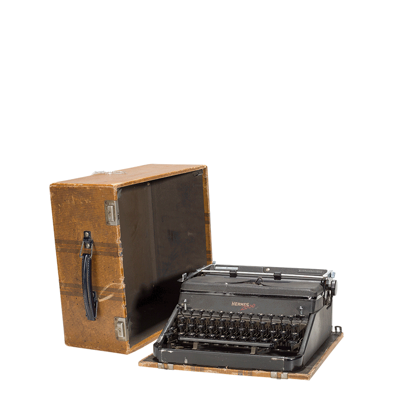 Vintage Schreibmaschine 34 x 15,5 cm H 32,5 cm