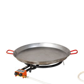 Poêle à paëlla Ø 70 cm et réchaud gaz Ø 50 cm