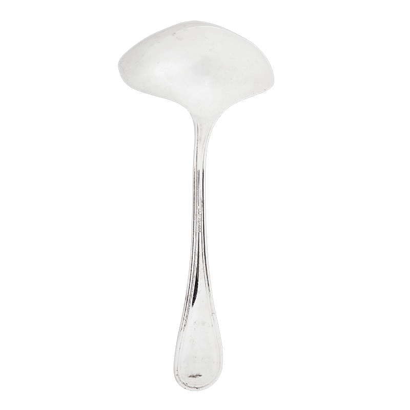Saucenlöffel Silber