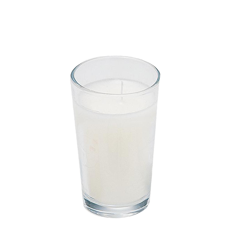 Kerze im Glas Ø 4,5 cm H 7,5 cm (Brenndauer 9 H)