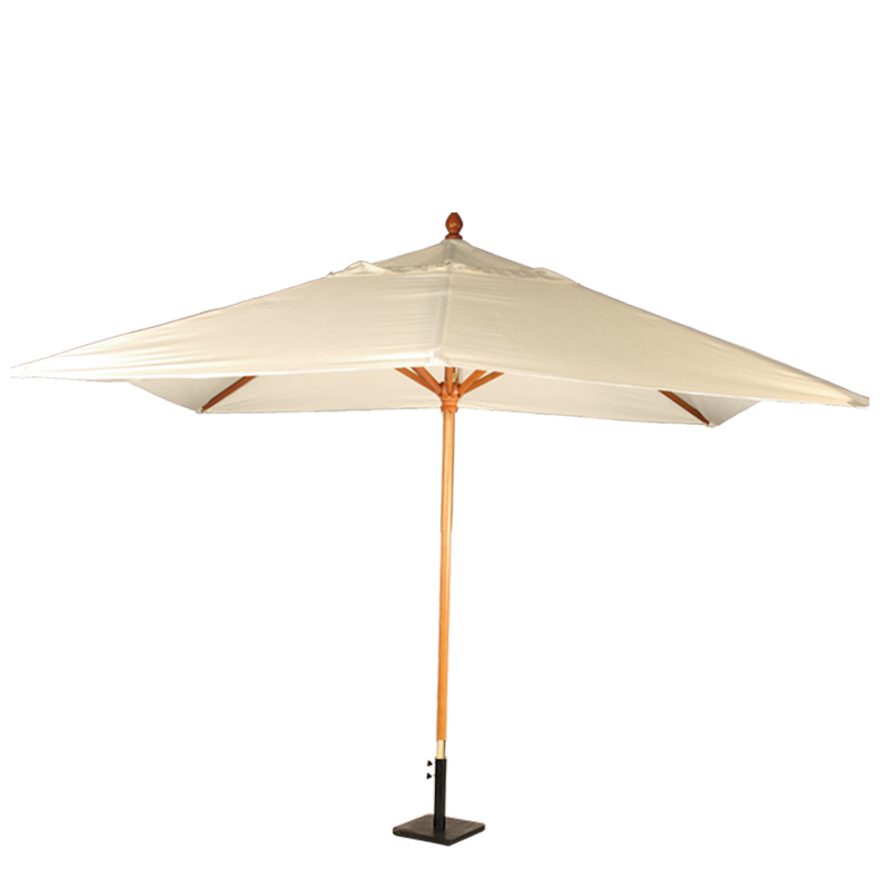 Sonnenschirm Louisiane beige 300 x 300 cm + Stahlsocke 30 x 30 cm