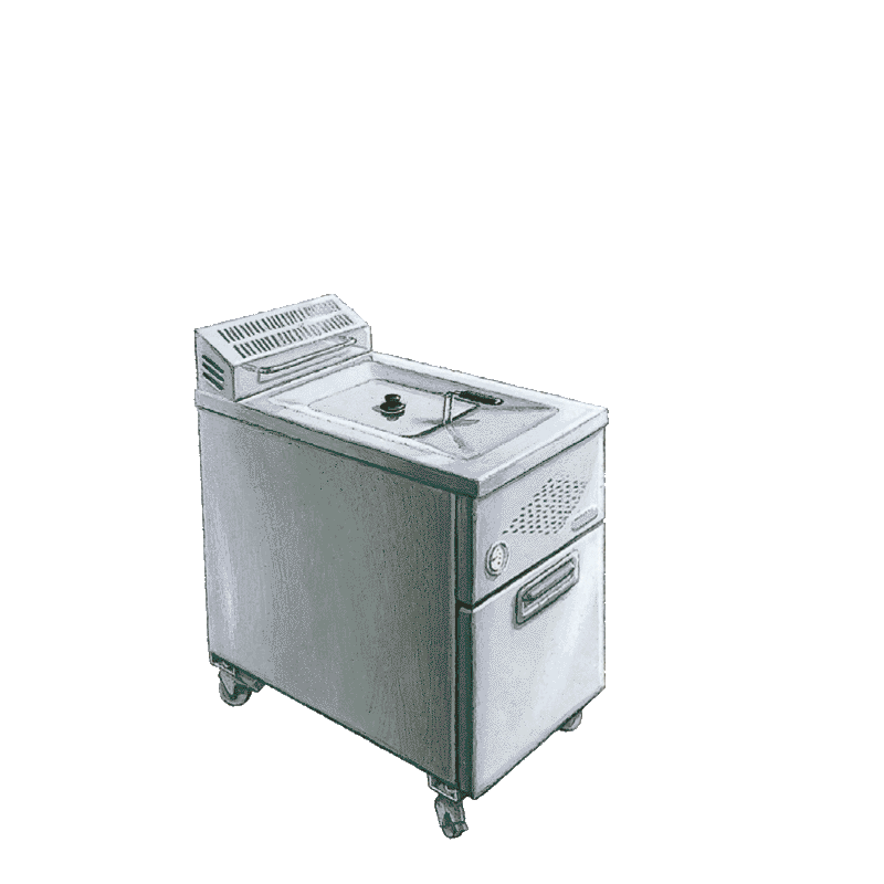 Friteuse Gas : Inhalt 15 L