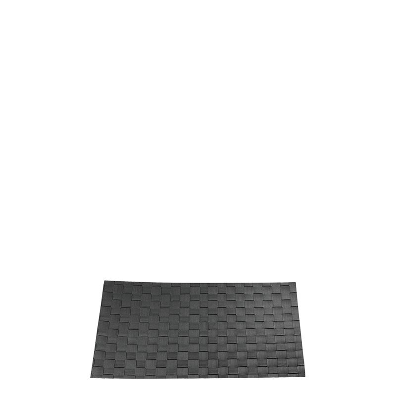 Tischset Cazak rauchschwarz 31 x 40 cm