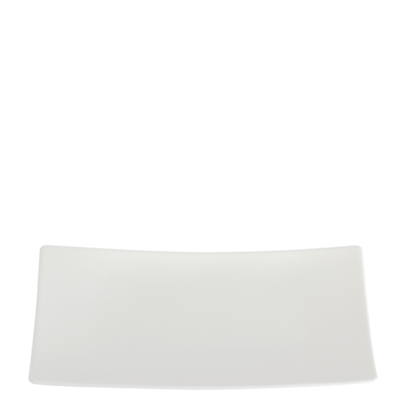 Teller rechteckig Karo 21,5 x 32 cm
