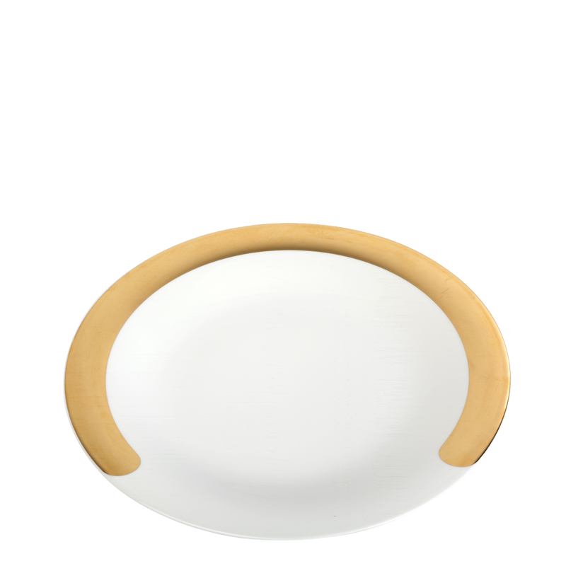 Menüteller  "C" Gold Ø 27 cm