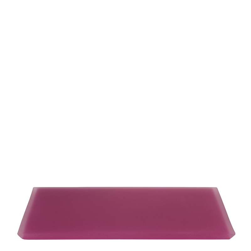 Tablett aus Kunstharz, fuchsia 30 x 40 cm