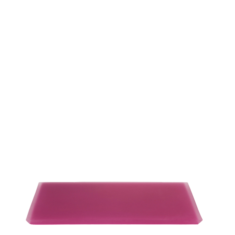 Tablett aus Kunstharz, fuchsia 20 x 30 cm