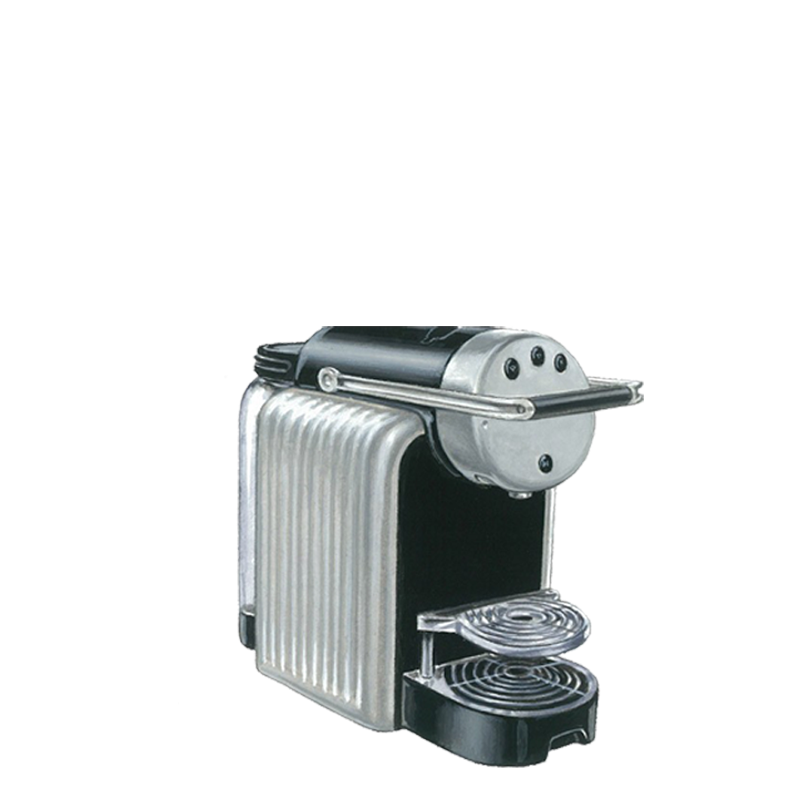 Kaffeemaschine Nespresso NY 220 V + 50 Kaffeekapseln