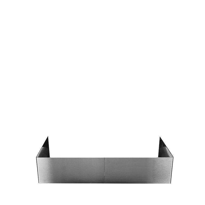 Abdeckung Rechaud, Inox matt 40 x 40 x 17 cm (2er Set)